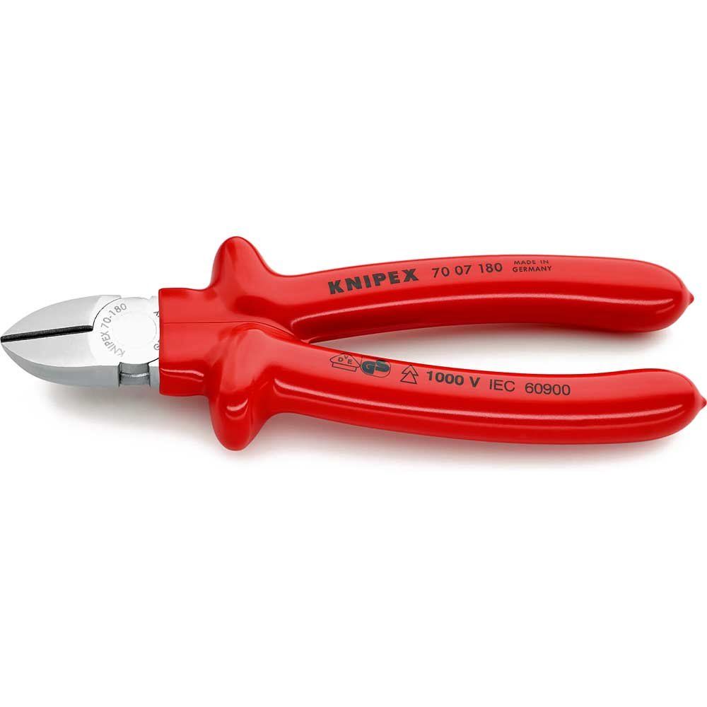 Knipex 180mm 'S' Range Diagonal Side Cutter - Image 1