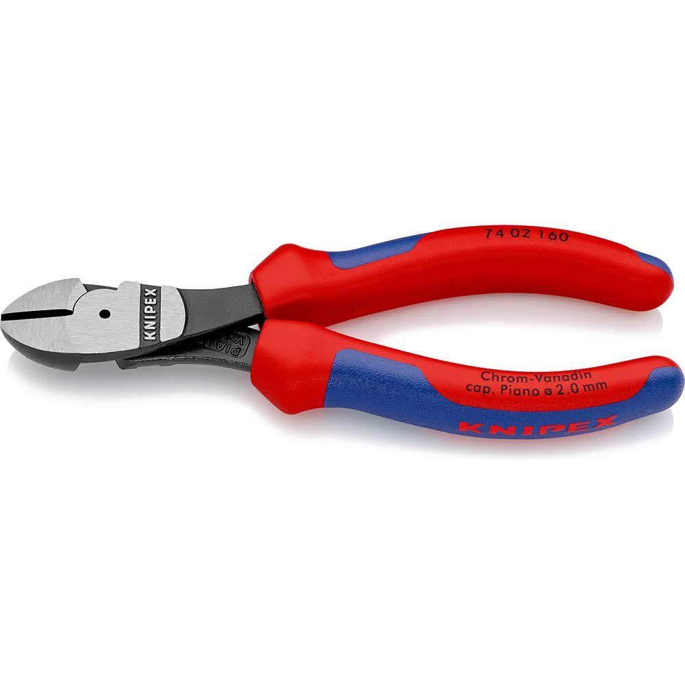 Knipex 74 02 Diagonal Cutting Pliers 160mm - Image 1