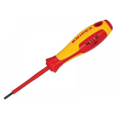 VDE Screwdriver For Hexagon Socket Screws 3.0mm - KNISteel - Red - Thumbnail 2