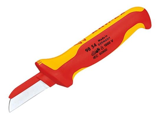 Knipex Knipex 180mm Fully Insulated Cable Knife