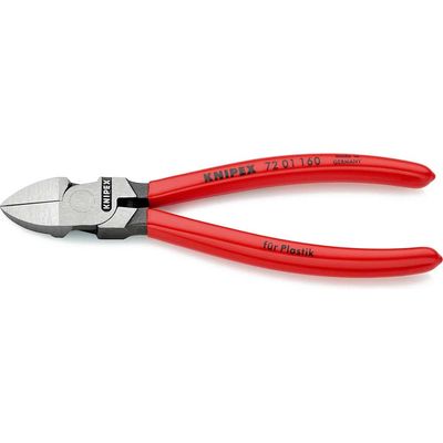 Knipex 72 01 160 SB Diagonal Cutters For Plastics Pvc Grip 160Mm