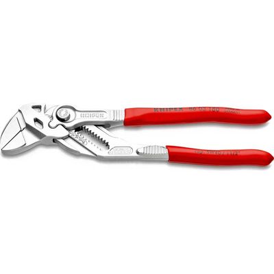 Knipex 8603180Sb Pliers + Wrench 2 In 1 Tool Chrome Plated 180Mm