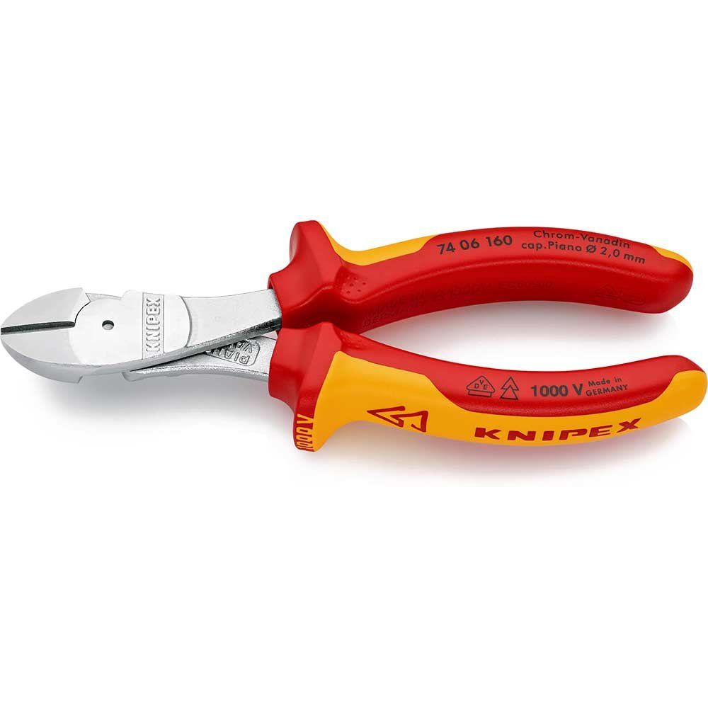 Knipex 74 06 160 SB Vde High Leverage Diagonal Cutter 160Mm - Image 1