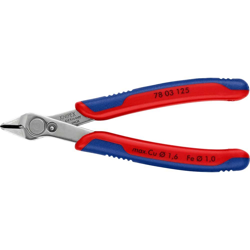 Knipex 78 03 Electronic Precision Super Knips Wire Cutters 125mm - Image 1