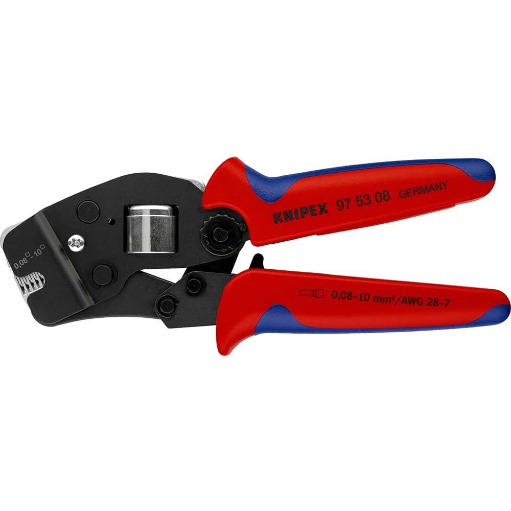 Knipex 97 53 Front Loading Self Adjusting Crimping Pliers - Image 1
