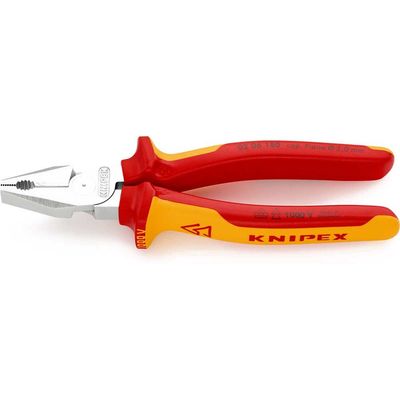 Knipex 02 06 180 SB Vde High Leverage Combination Pliers 180Mm