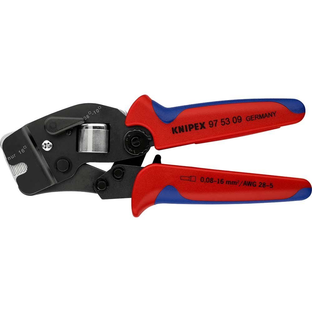 Knipex 97 53 Front Loading Self Adjusting Crimping Pliers - Image 1