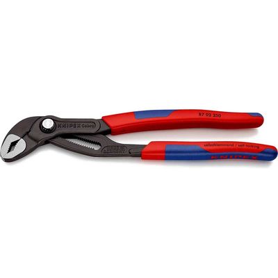 Knipex 87 02 250 SB Cobra® Water Pump Pliers Multi-Component Grip 250Mm