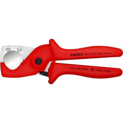 Knipex 90 20 185 SB Plastic Conduit Pipe / Hose Cutter 25Mm Diameter