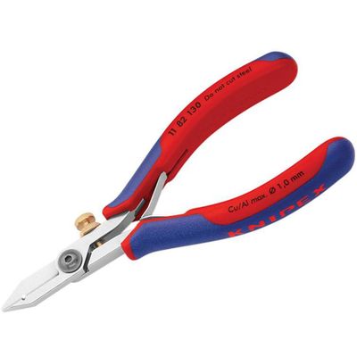 Knipex 11-82-130 Electronic Wire Stripping Shears 130Mm - Thumbnail 2