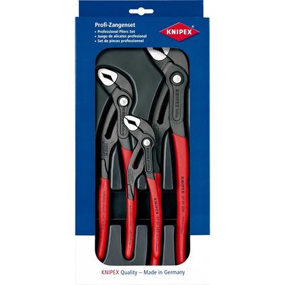 Knipex 00 20 09 V02 Cobra® Water Pump Pliers Set 3 Piece