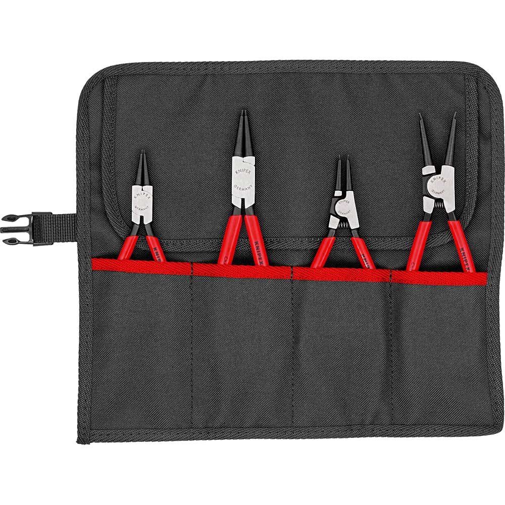 Knipex 4 Piece Circlip Pliers Tool Roll Set - Image 1