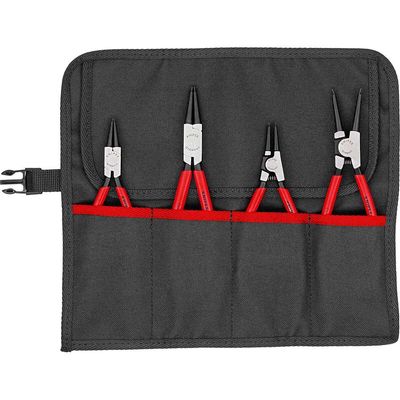 Knipex 4 Piece Circlip Pliers Tool Roll Set