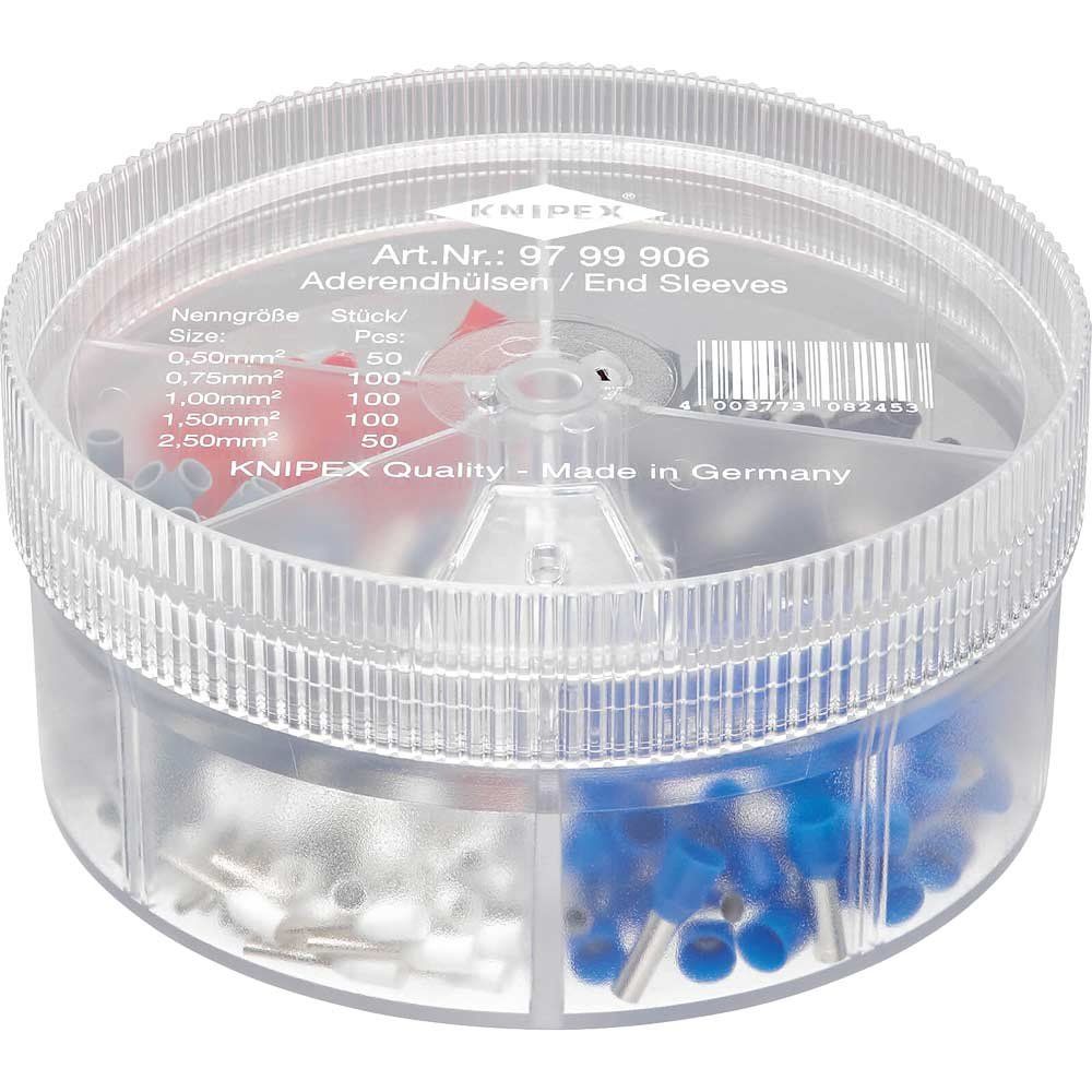 Knipex 97 99 906 Bootlace Ferrule Kit 400 Piece - Image 1