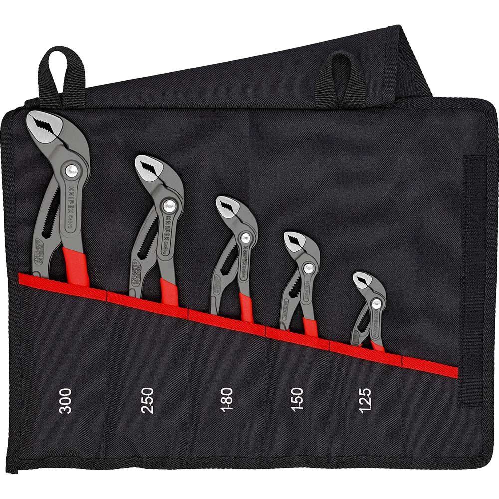 Knipex Cobra® Water Pump Plier Set 5 Piece 00 19 55 S5 - Image 1