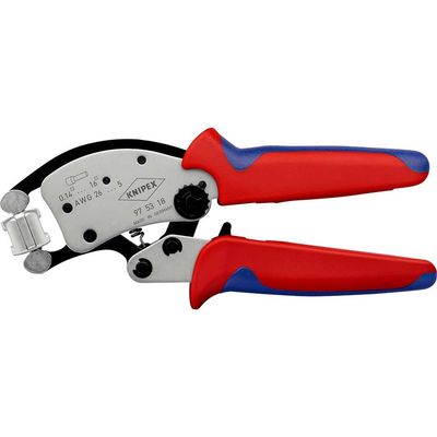 Knipex 97 53 18 SB Twistor16® Self-Adjusting Crimping Pliers 200Mm