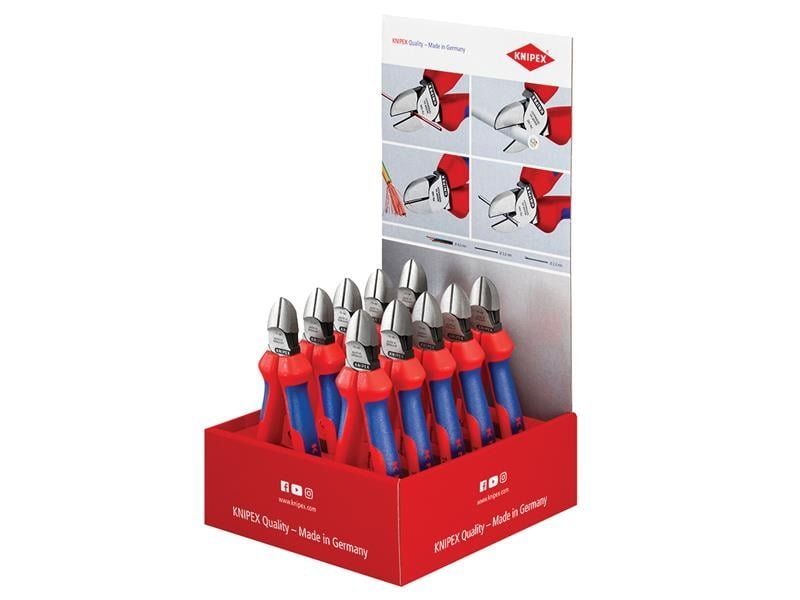 Knipex 00 18 01 V06 Diagonal Cutter Counter Display - Image 1