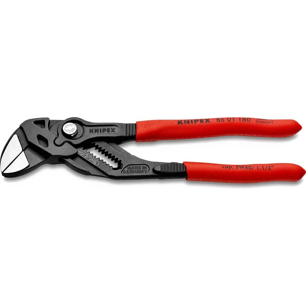Knipex 86 01 Non Slip Plier Wrenches 180mm - Image 1
