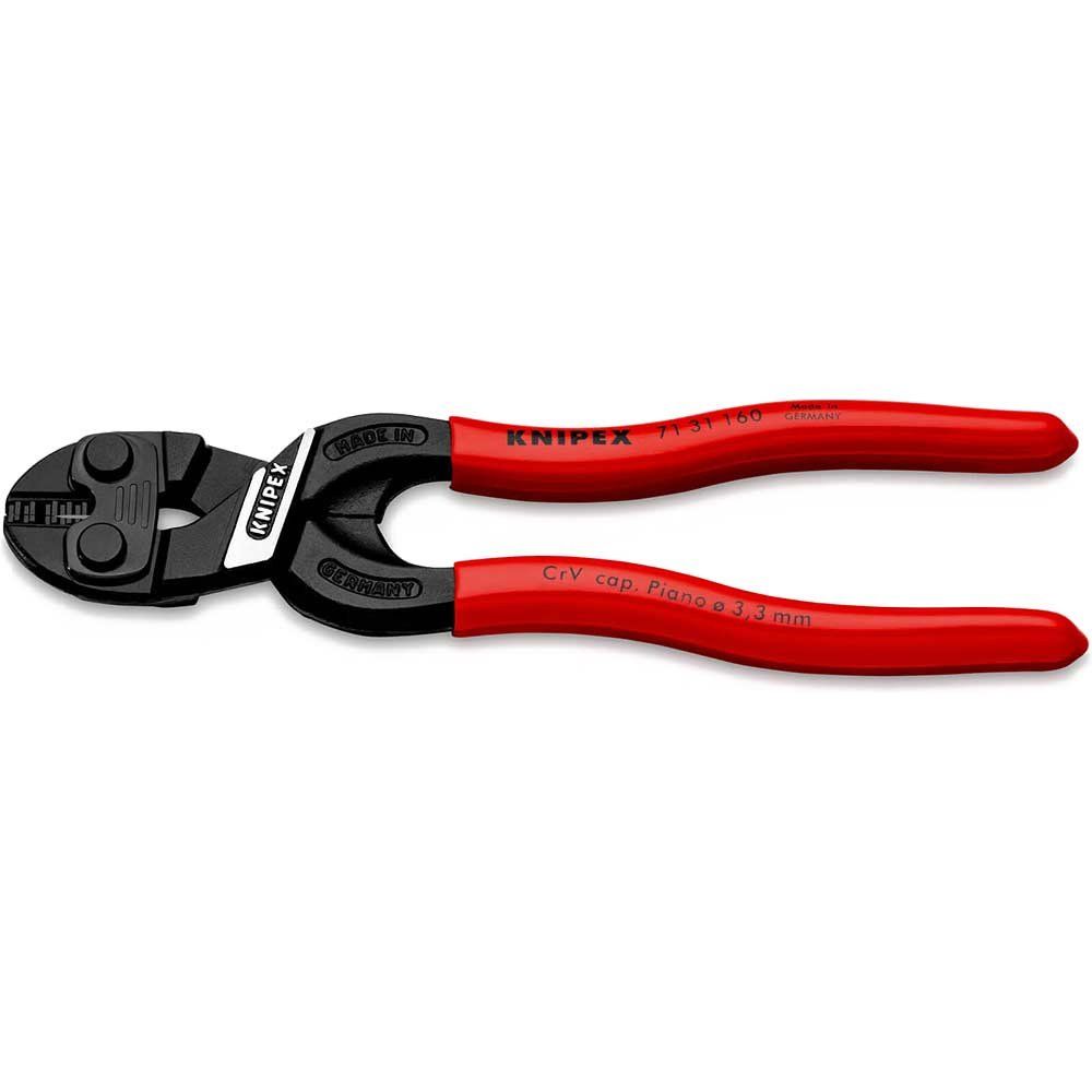 Knipex 71 31 160 Cobolt® Recess Compact Bolt Cutters Pvc Grip 160Mm 71 31 160 - Image 1