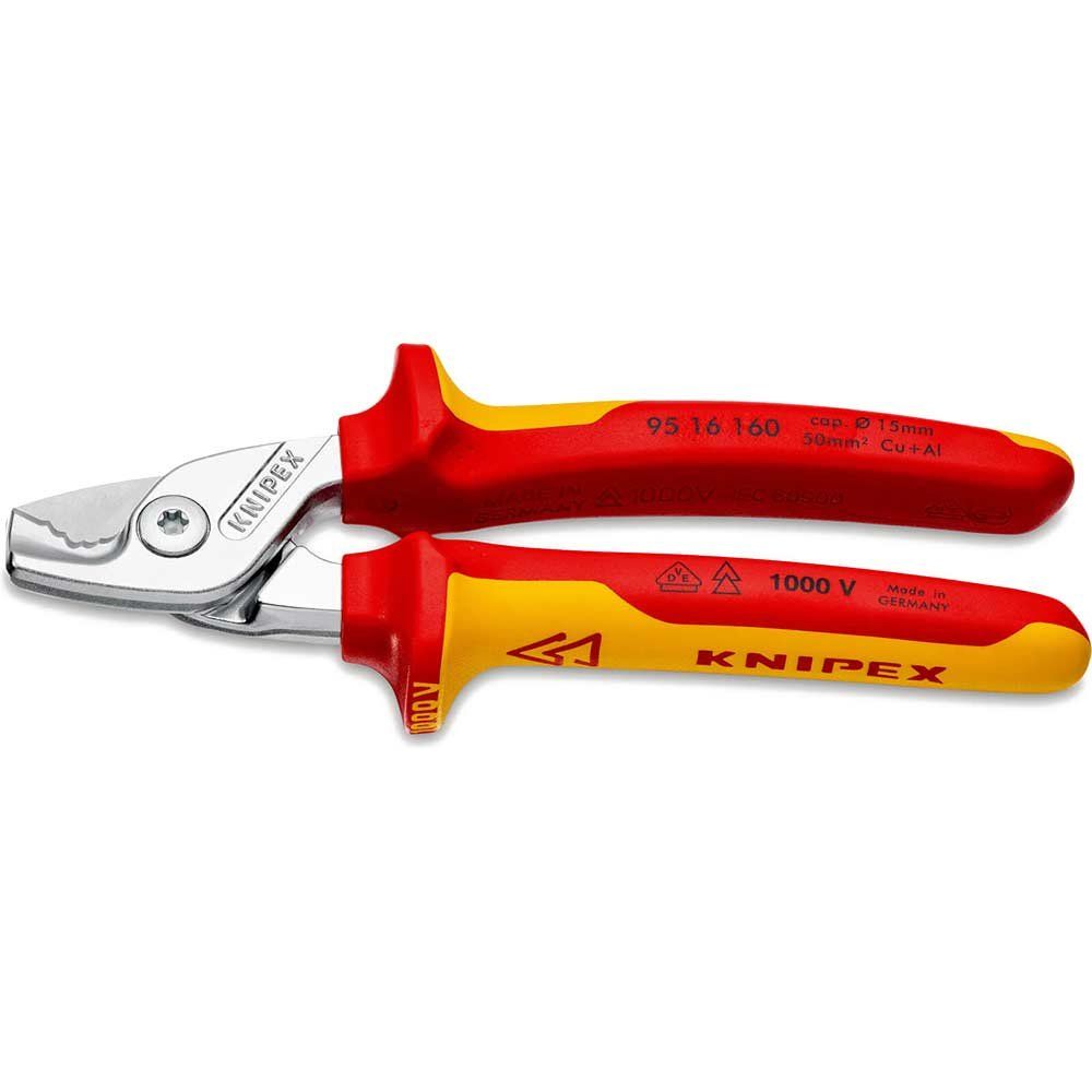 Knipex Stepcut Cable Shears 160Mm 95 16 160 - Image 1