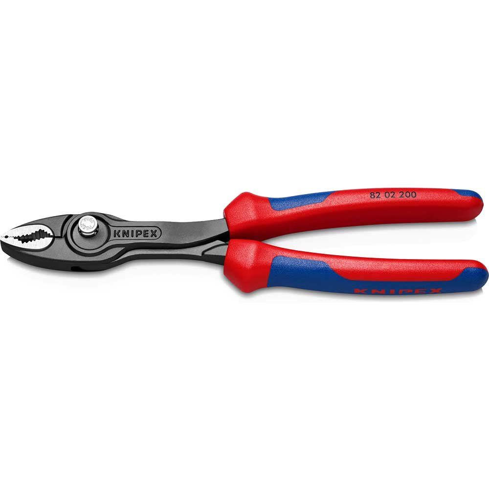 Knipex 82 02 TwinGrip Slip Joint Combination Pliers 200mm - Image 1