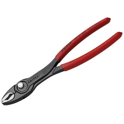 Knipex 82 01 200 SB Twingrip Slip Joint Pliers Pvc Grip 200Mm - Thumbnail 2