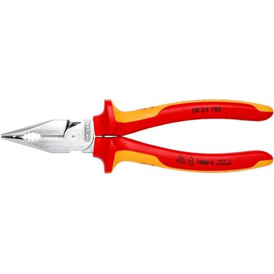 Knipex 08 26 VDE Needle Nose Combination Pliers 185mm