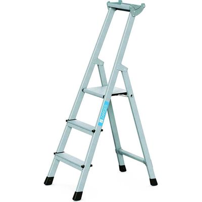 Zarges 41223 Anodised Trade Platform Steps 3 Rungs