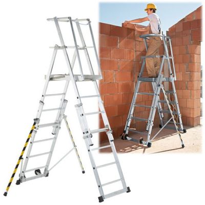 Zarges 41326 Zap 1 Access Platform Platform Height 1.0/1.3/1.6/1.8M 4 - 7 Rungs