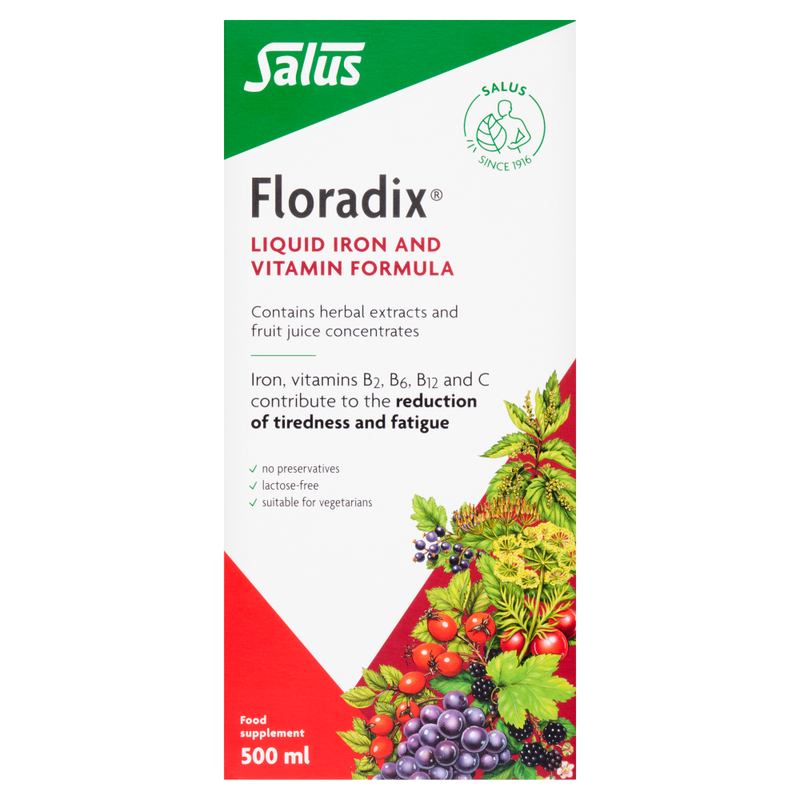 Floradix Liquid Iron Formula 500ml - Image 1