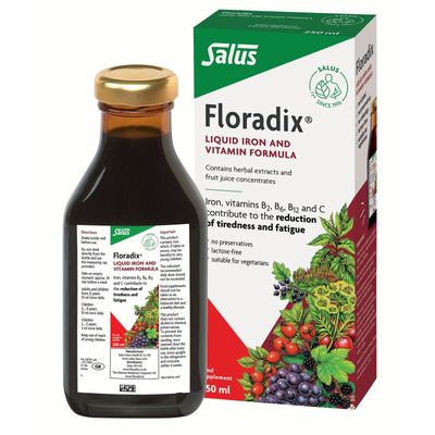 Floradix Liquid Iron Formula 250ml - Thumbnail 2