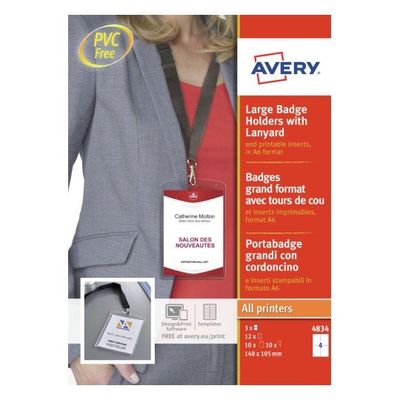 Avery 4834 identity badge/badge holder - Thumbnail 2