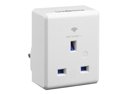 Link2Home L2H-SMARTPLUG Wi-Fi Plug-In Socket 13 Amp