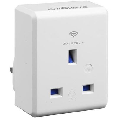 Link2Home L2H-SMARTPLUG Wi-Fi Plug-In Socket 13 Amp - Thumbnail 2