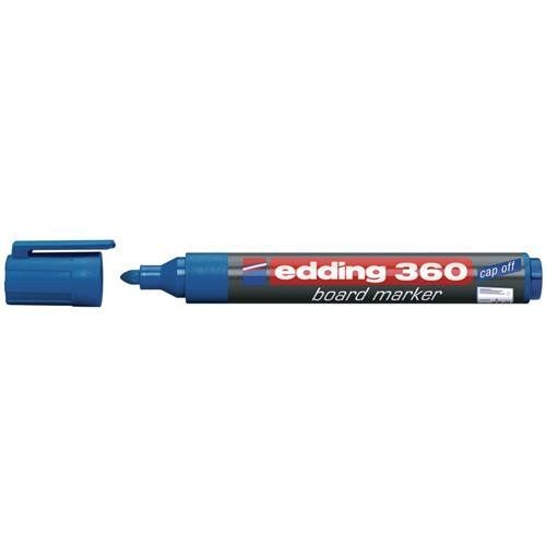 Edding 360 marker 1 pc(s) Bullet tip Blue - Image 1