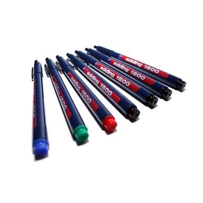 Edding 1800 profipen Retractable gel pen Black 10 pc(s)