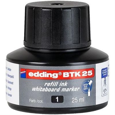 Edding BTK 25 Refill Ink For Whiteboard Marker Black