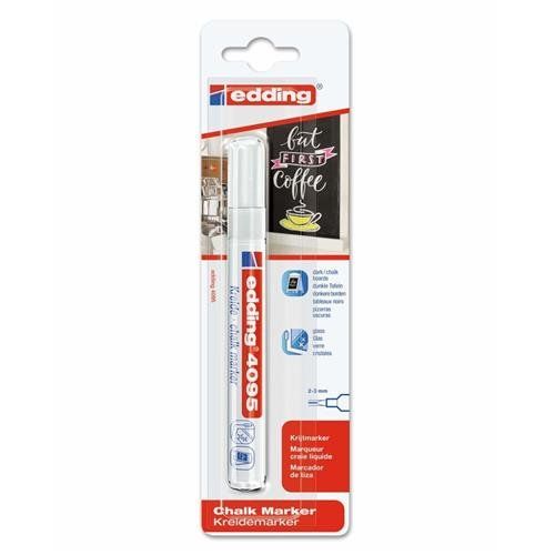 Edding 4095 chalk marker White Bullet 1 pc(s) - Image 1