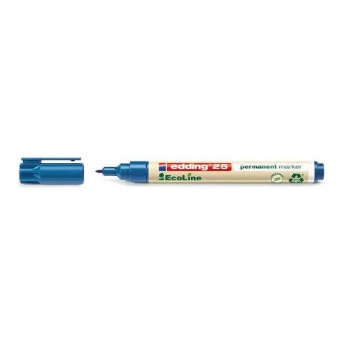 Edding 25 EcoLine permanent marker Bullet tip Blue - Image 1
