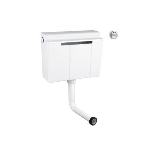 Grohe Dual Flush Furniture Cistern 6L - Side Inlet - 39054000 - Grey - Image 1