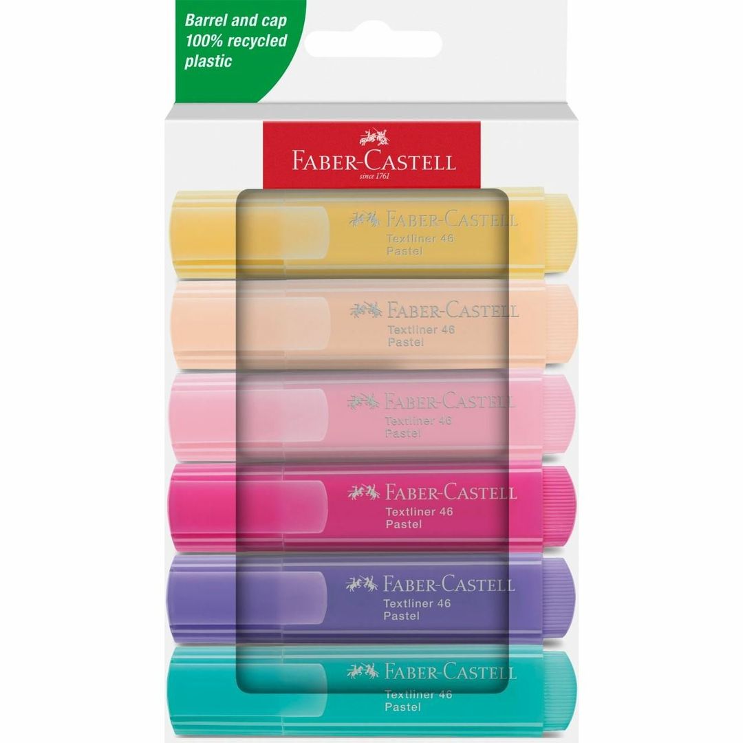 Faber-Castell 254656 marker 6 pc(s) Assorted colours - Image 1