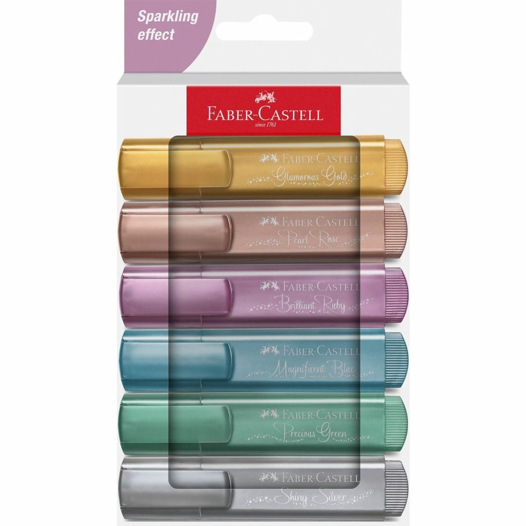 Faber-Castell 254676 marker 6 pc(s) Assorted colours - Image 1