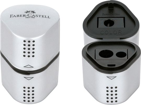 Faber-Castell Grip 2001 Manual pencil sharpener Silver