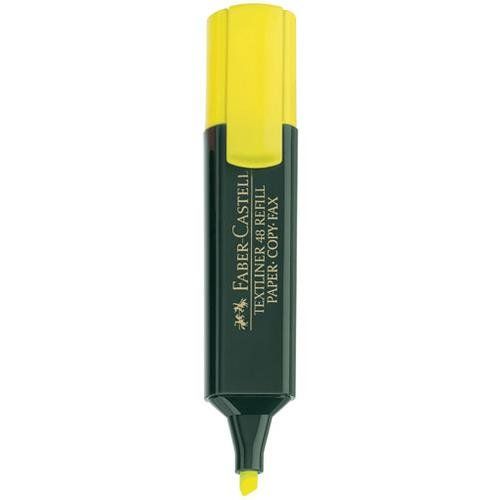 Faber-Castell 154807 marker 1 pc(s) Chisel tip Yellow - Image 1