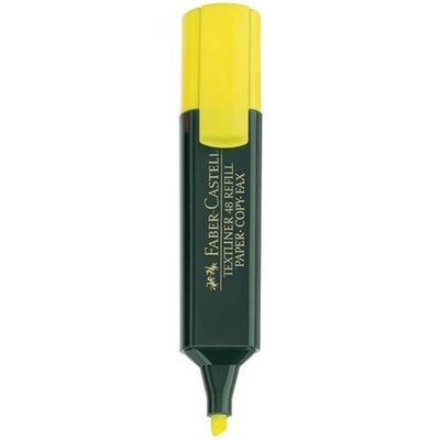 Faber-Castell 154807 marker 1 pc(s) Chisel tip Yellow