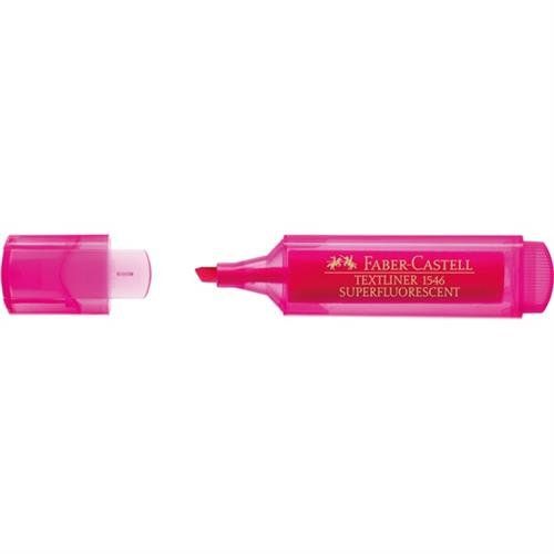 Faber-Castell TEXTLINER 1546 marker 1 pc(s) Chisel/Fine tip Pink - Image 1