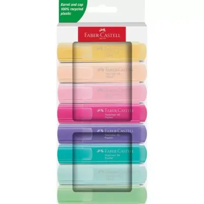 Faber-Castell Textliner 46 Pastell marker 8 pc(s) Multicolour - Thumbnail 2