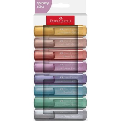 Faber-Castell Textliner 46 Metallic marker 8 pc(s) Metallic Multicolour - Thumbnail 1