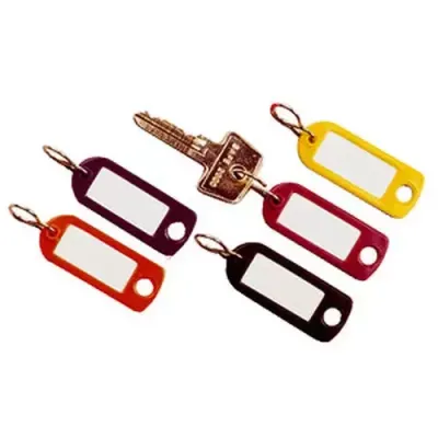 Durable Key-clip Assorted 6 pc(s)