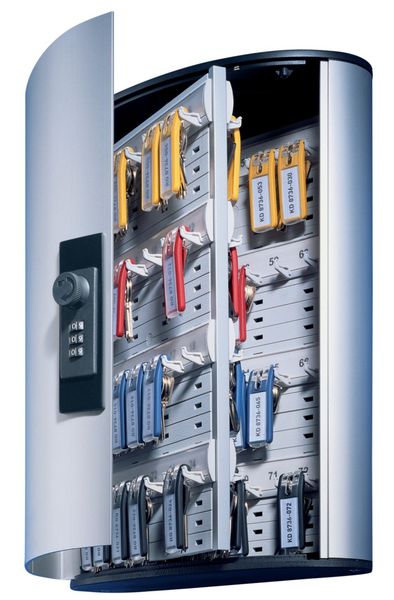 Durable Key Box 36 Code Aluminium Silver